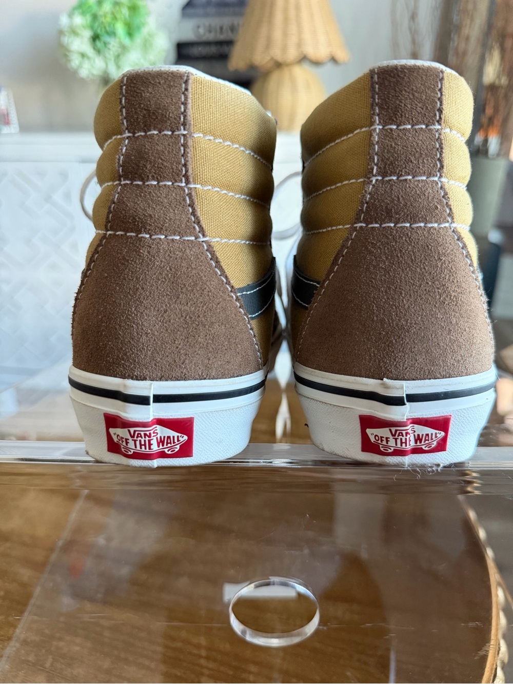 Vans Women's Sk8-Hi Canvas / Suede Sneaker NEW no tags - Picture 3 of 10